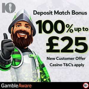10BET Top 10s Deposit Match image