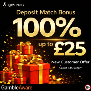 Lord Ping Top 10s Deposit Match image