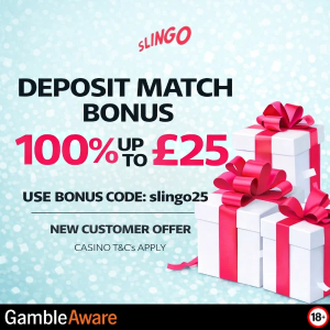 Slingo Top 10s Deposit Match image