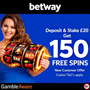 Betway Top 10s Free Spins image