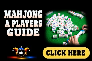 Mahjong A Players Guide image on a black background with white text