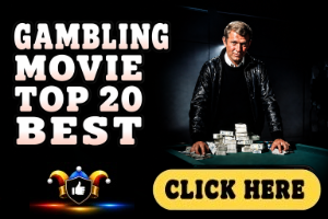 Gambling Movie Top 20 Best image on a black background with white text