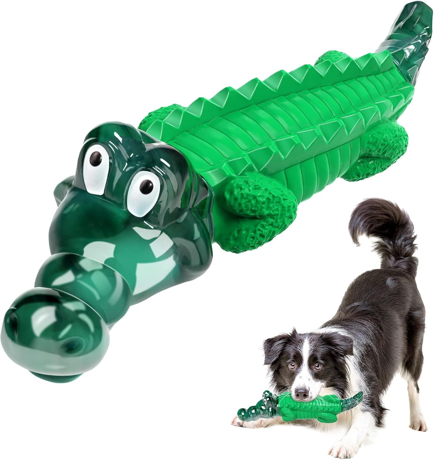 Fuufome Dog Chew Toy for Aggressive Chewers - Indestructible Toy for Pet Anxiety