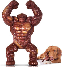 Indestructible Dog Toys for Aggressive Chewers Extreme Tough Dog Toys (Beef)