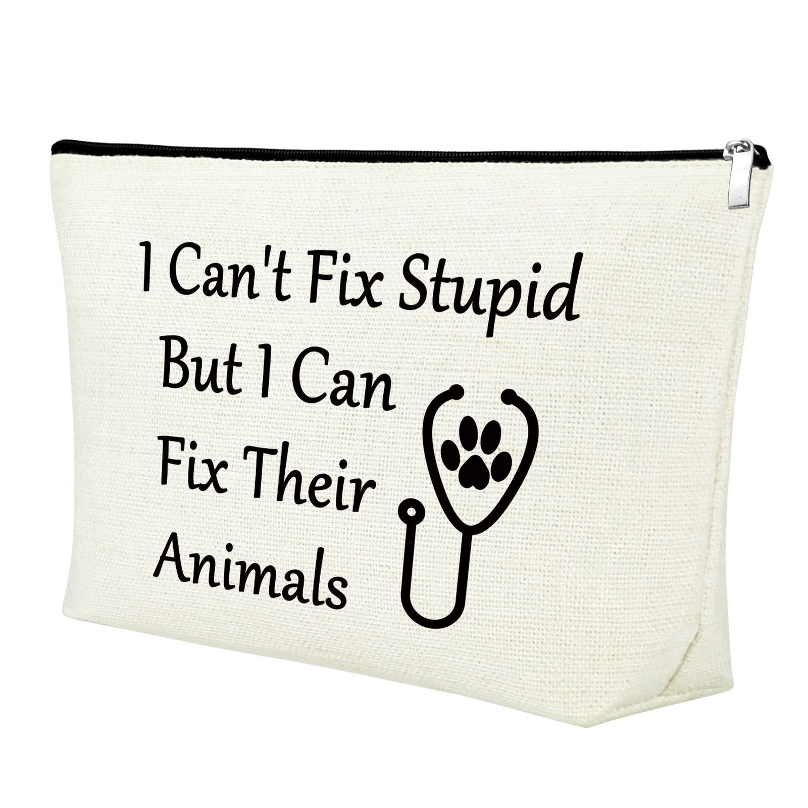Veterinary Technician Gift Makeup Bag Vet Tech Gifts Veterinarian Gift Funny ...