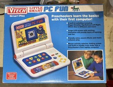 complete in box V Tech Little Smart PC Fun Plus Learning Toy Lap Top Computer