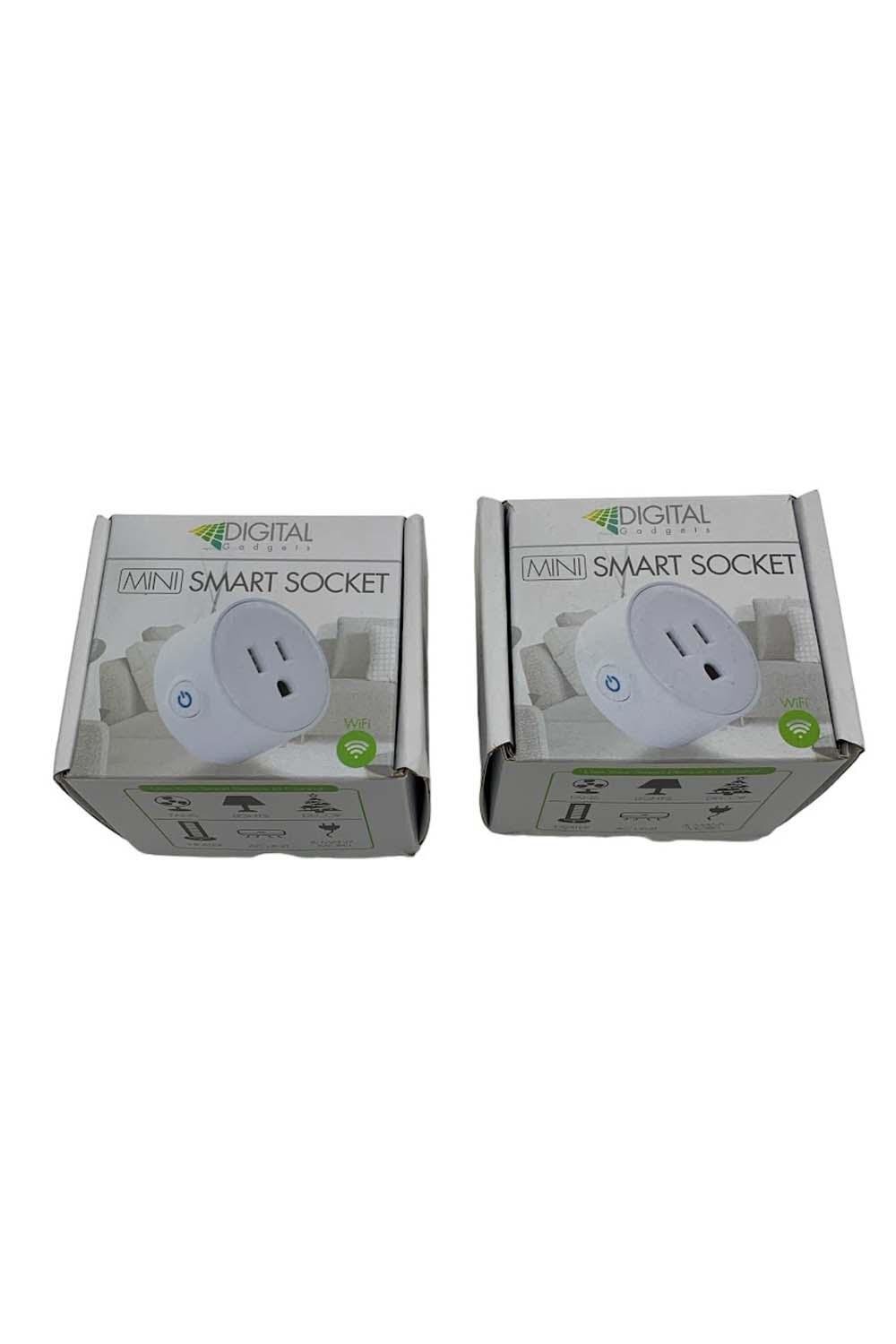 Digital Gadgets 2-pack Alexa-Enabled Smart Sockets