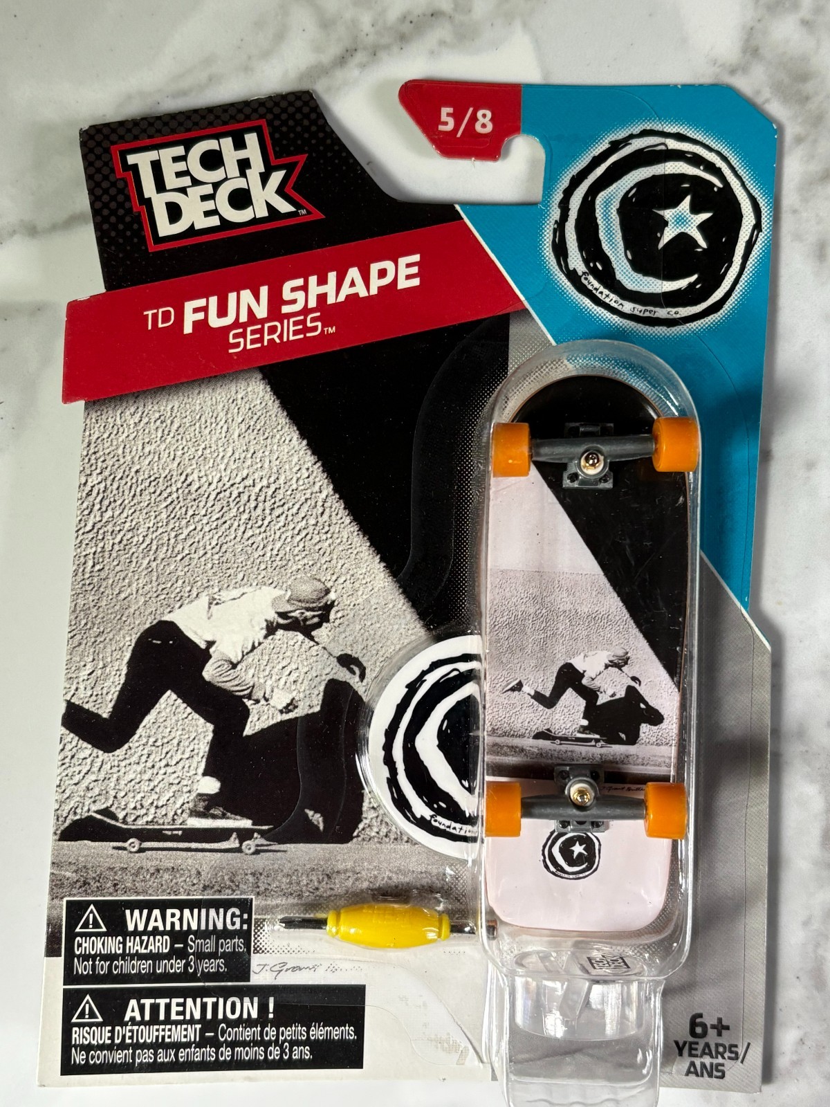 Tech Deck TD Fun Shape Series Moon Star Sun Skateboard 5/8