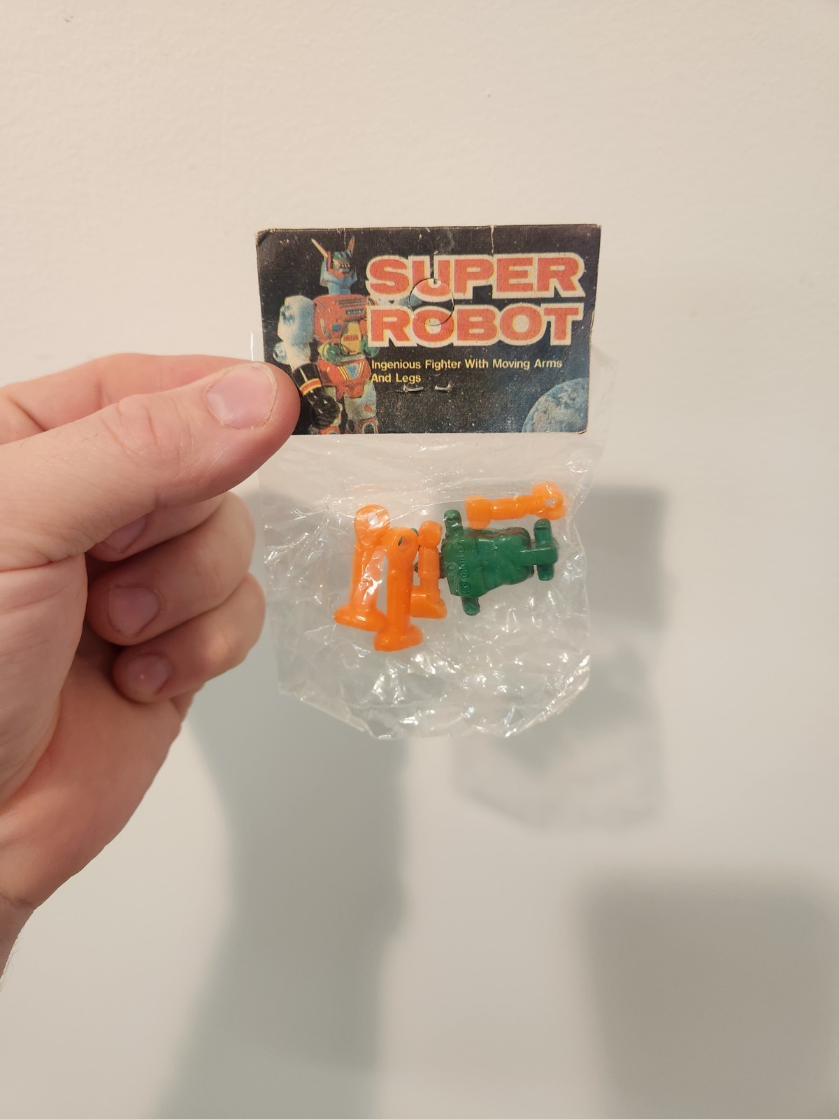 Sealed Super Robot Ingenious Fighter Gumball Prize Hong Kong RARE