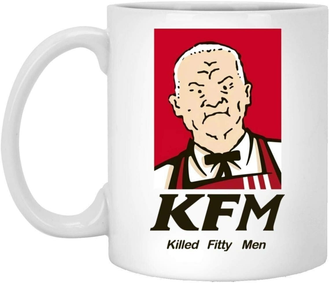 Hill KFM Killed Fitty Men Funny Coffee Mug