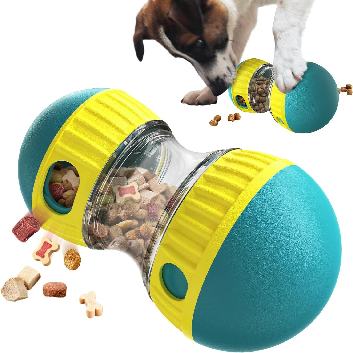 Dog Toys Chew for Aggressive Indestructible Squeaky Dog Chew Toy Tough Durable