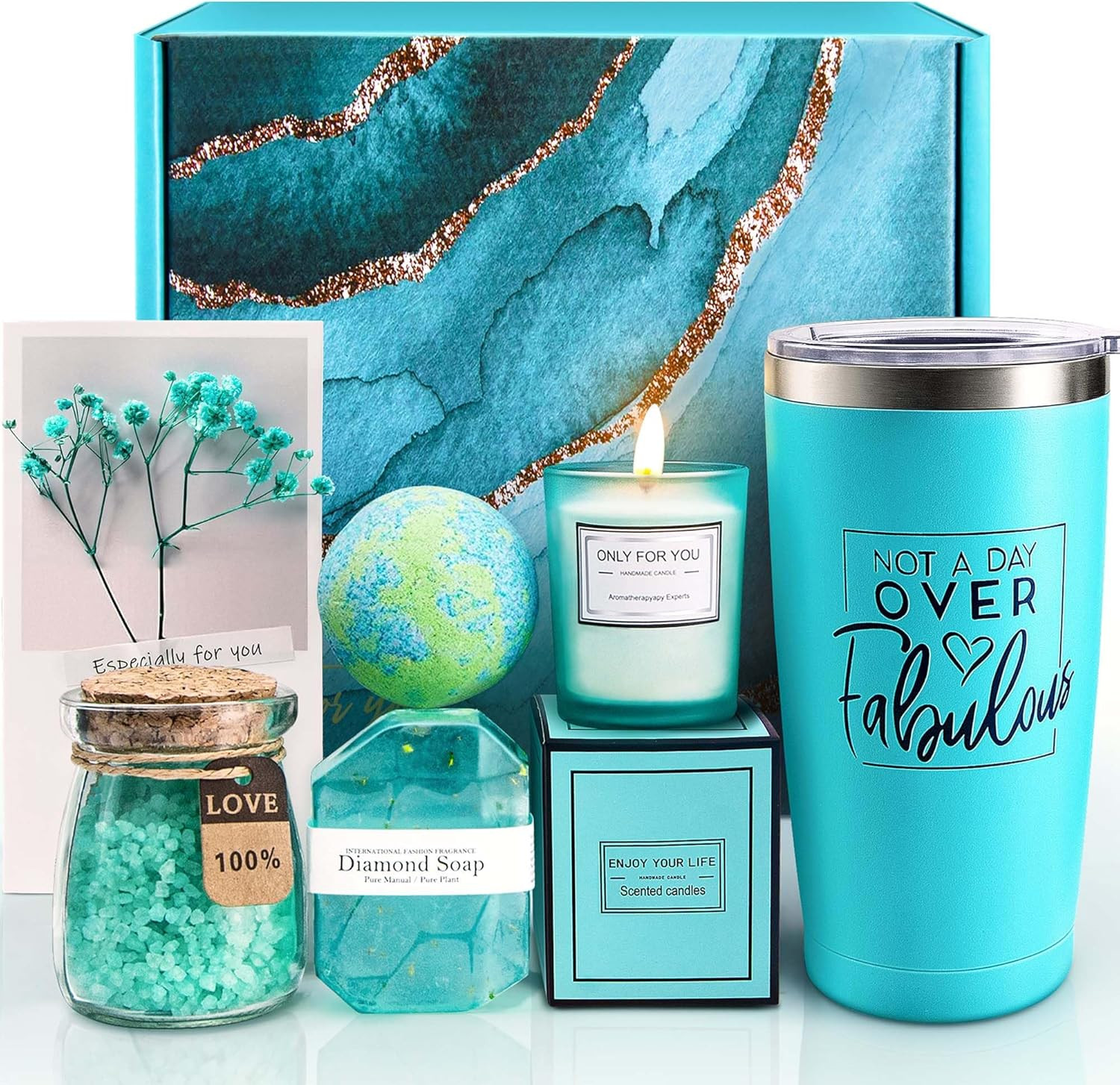 Spa Gift Basket for Women - Unique Birthday & Appreciation Gifts