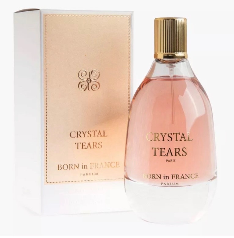 Crystal Tears - Born In France 100ML By PARISIS PERFUMES UNIQUE GIFT FOR ANYONE.