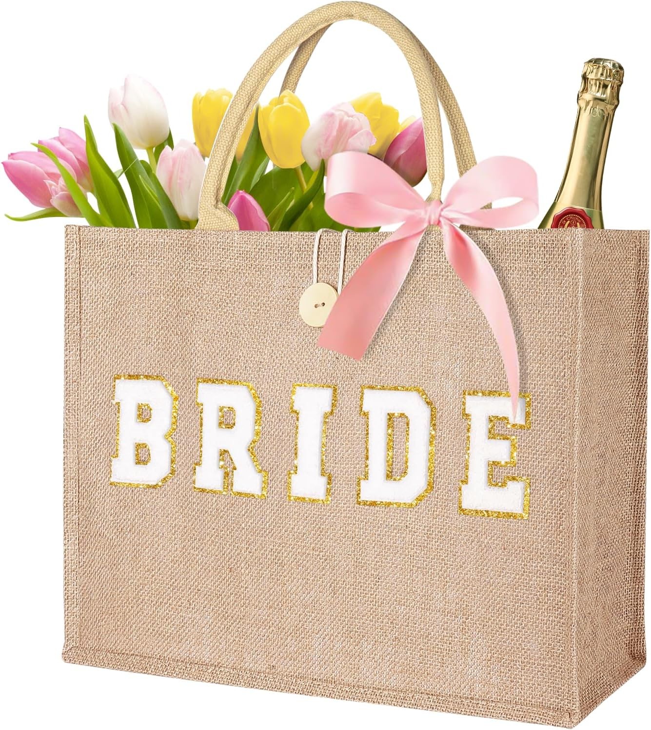 JUSTOTRY Bride Bag - to Be Gifts Personalized for Bachelorette 