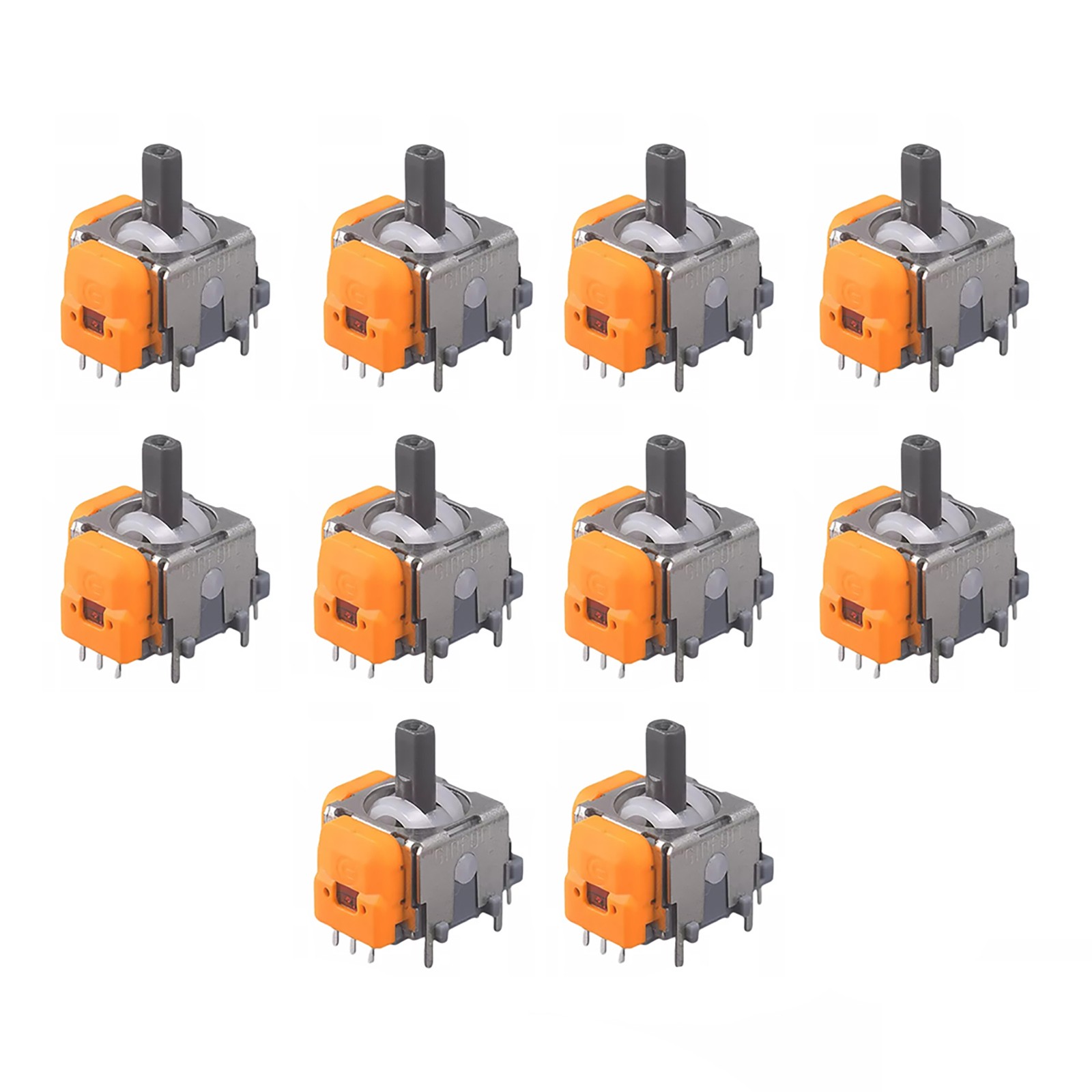 10Pcs 3D Hall Effect Joystick For PS5 Dualsense Controller Game Accessories