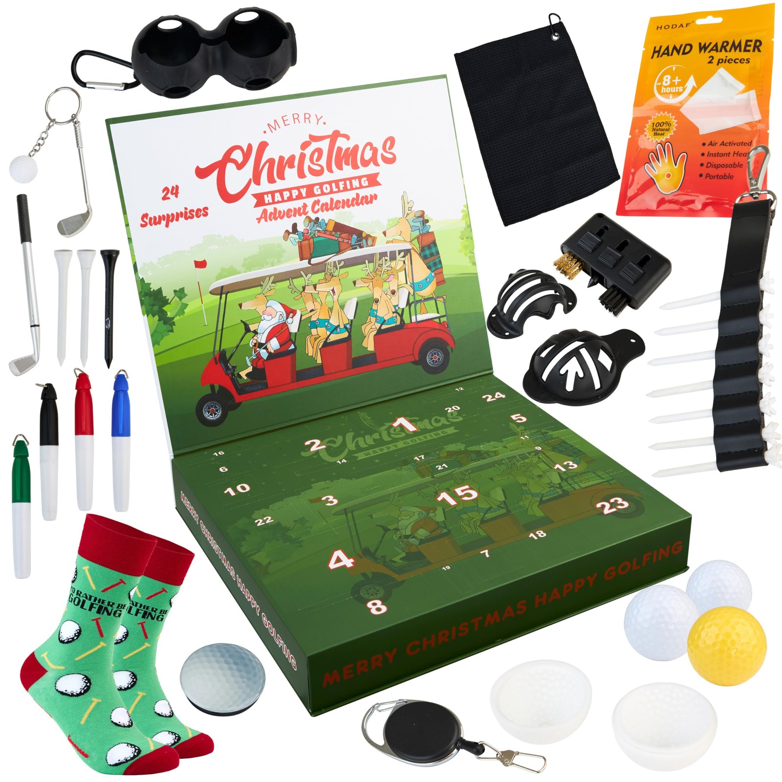 Golf Advent Calendar 2025 for Men Teens Christmas Countdown Calendar 24 Mini ...