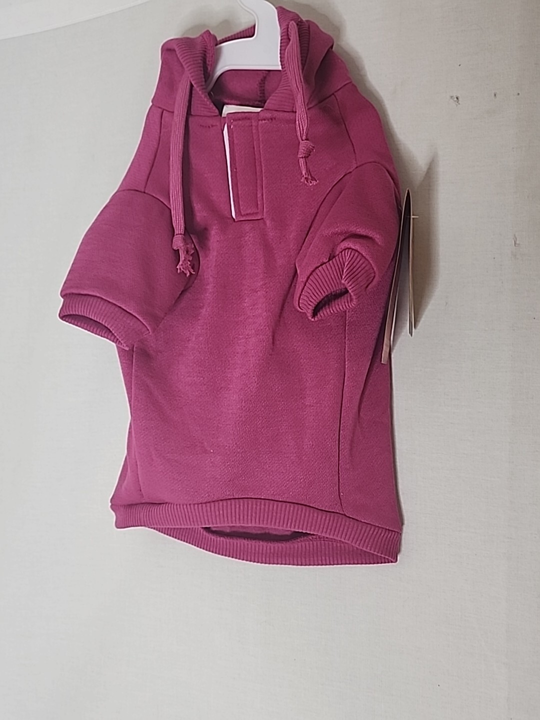 Dog Winter Hooded Sweatshirt Small  Doggy Pet Coat Puppy Cat Jacket Clothes Pink