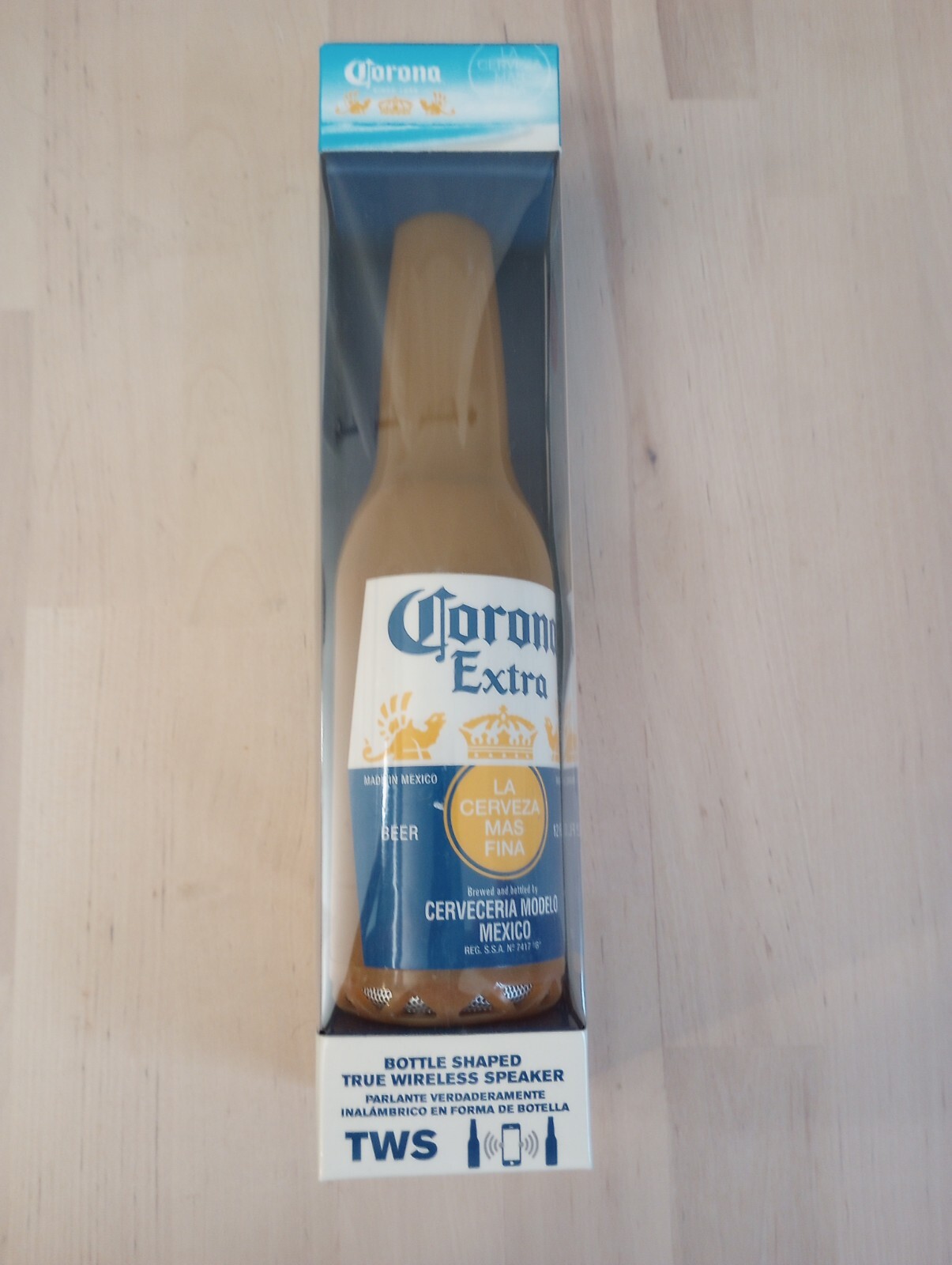 Corona Extra Wireless Bluetooth Bottle Shaped Speaker, Cool Gadgets