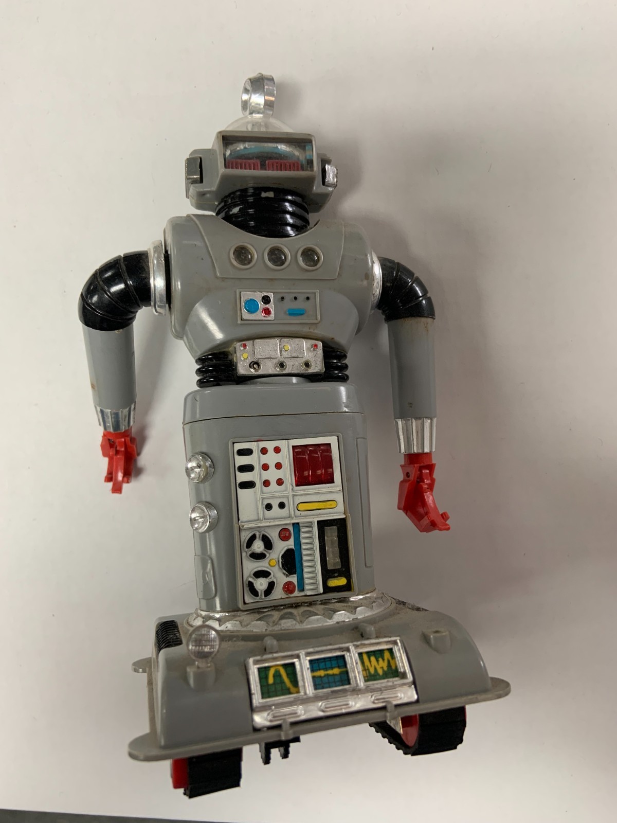 Vintage 1960's Zeroids Zintar Robot Toy Great Shape Untested