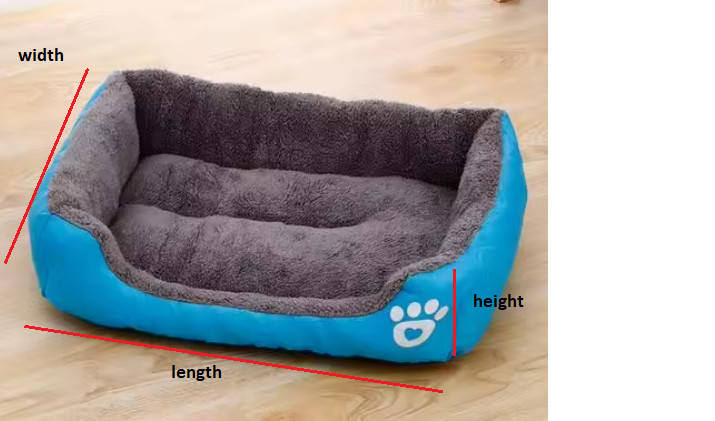 Warm Bone Pet Dogs Bed Washable House Cat Puppy Cotton Kennel Mat Soft Nest Dog