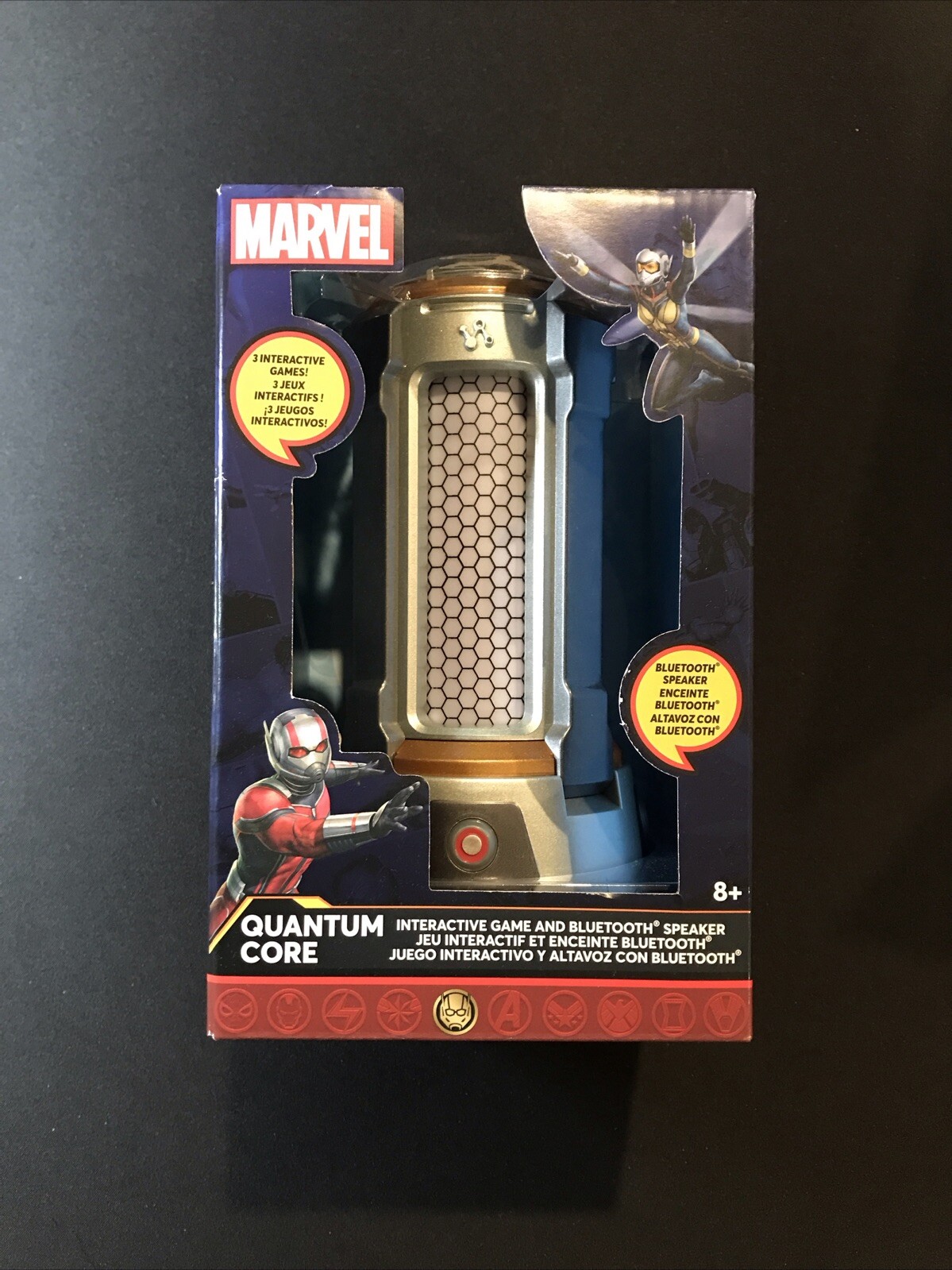 Marvel Bluetooth Speaker Ant Man Quantum Core Disney Parks Interactive Game NEW