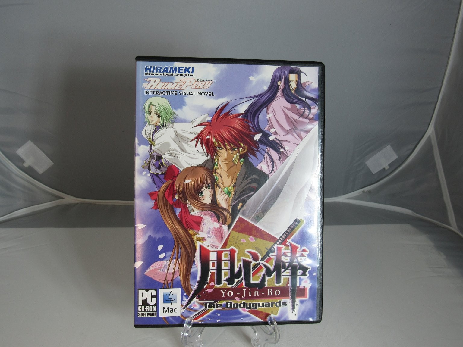 Hirameki Yo-Jin-Bo PC Mac DVD Interactive Visual Novel Game 2006 & Extra DVD