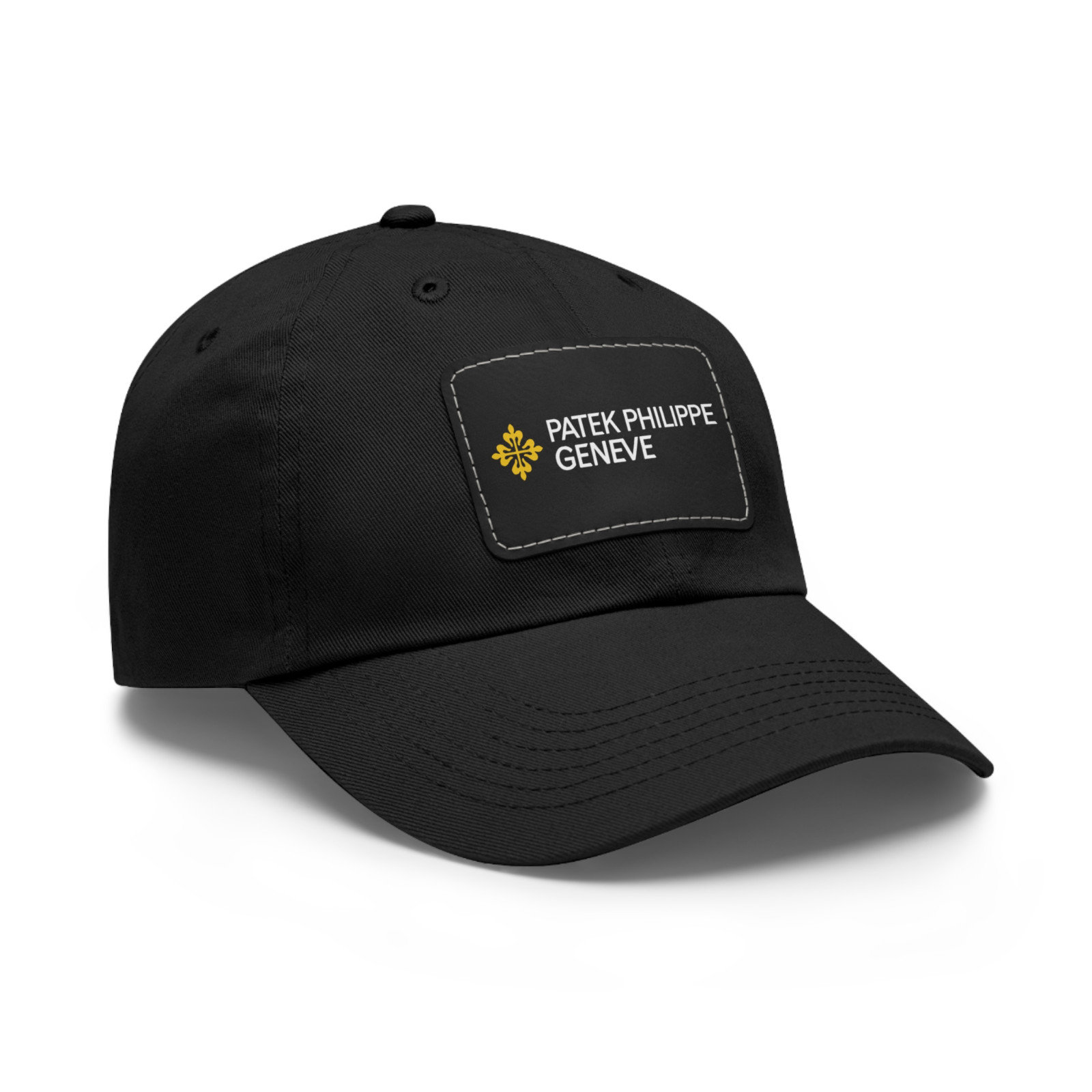 BEST! Luxury Watch-Inspired Design Premium Dad Hat with Leather Patch