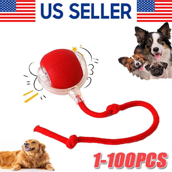 Automatic Rolling Ball Smart Cat Dog Toy Electric Pet Self-moving Kitten Lot