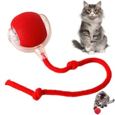 Automatic Rolling Ball Smart Cat Dog Toy Electric Pet Self-moving Kitten Game US