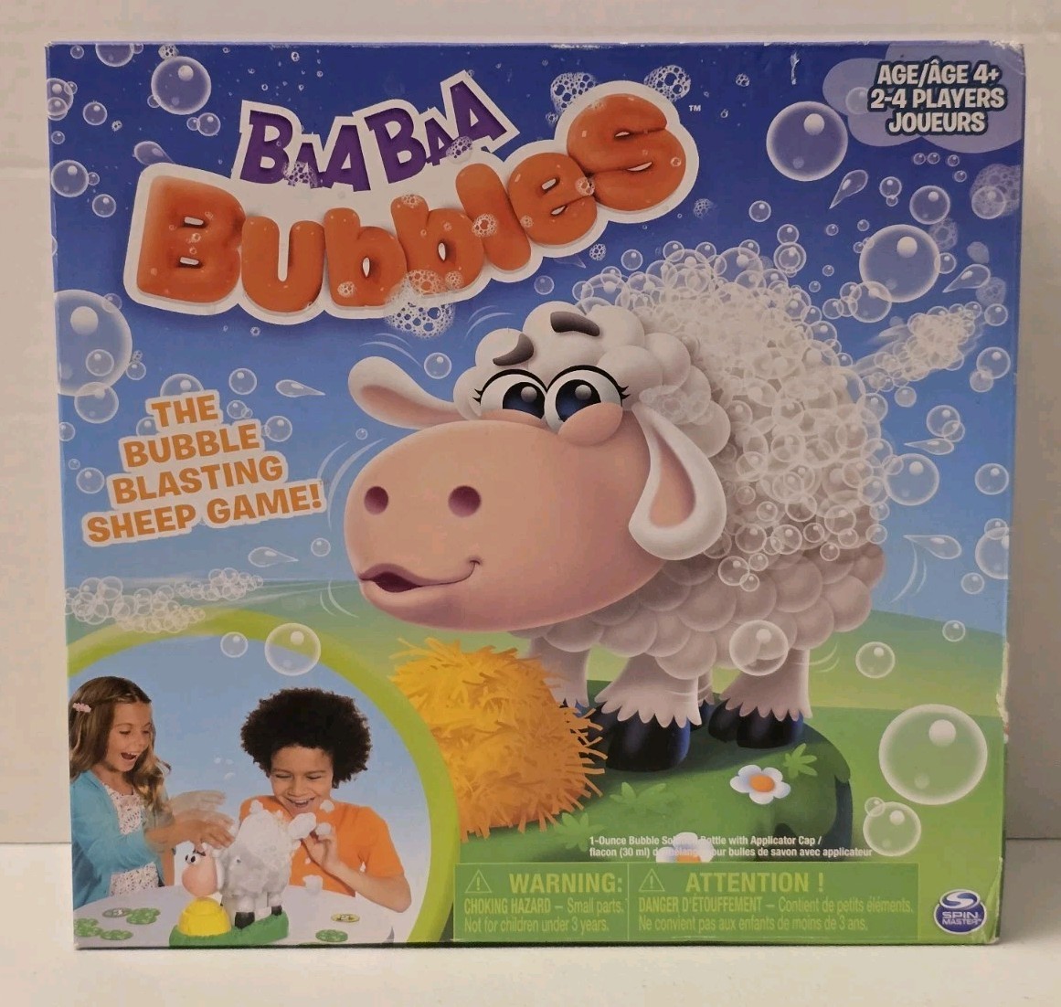 BAA BAA BUBBLES Bubble-Blasting Game with Interactive Sneezing Sheep Spin Master