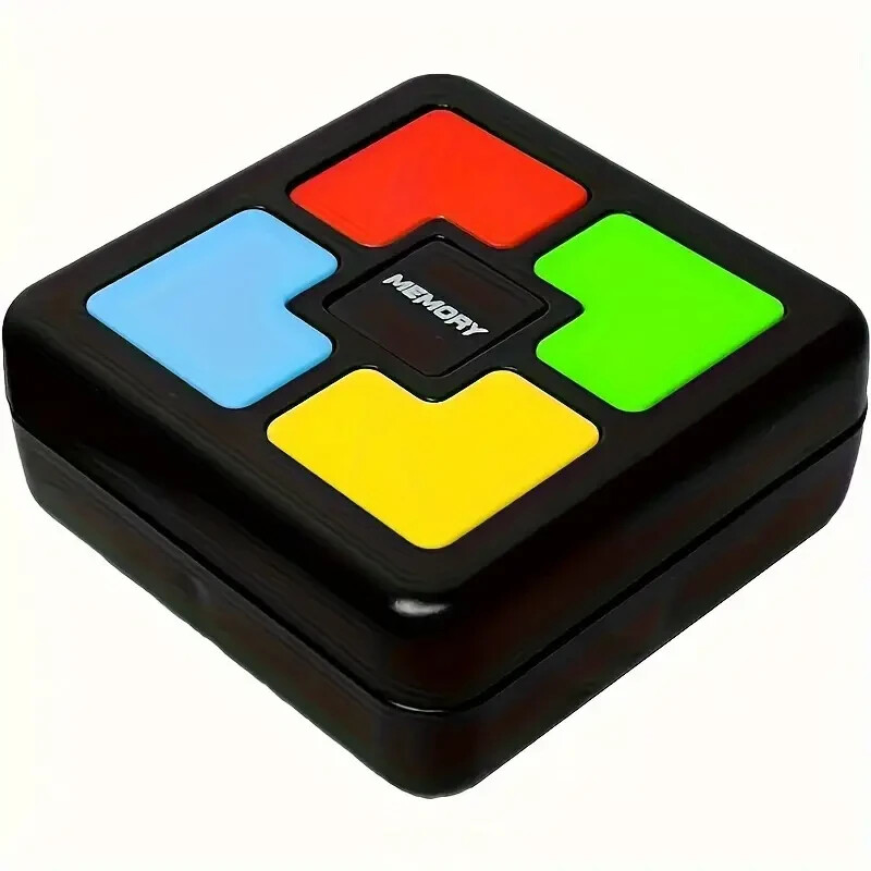 Interactive Electronic Memory Game with Lights & Sounds, NEW