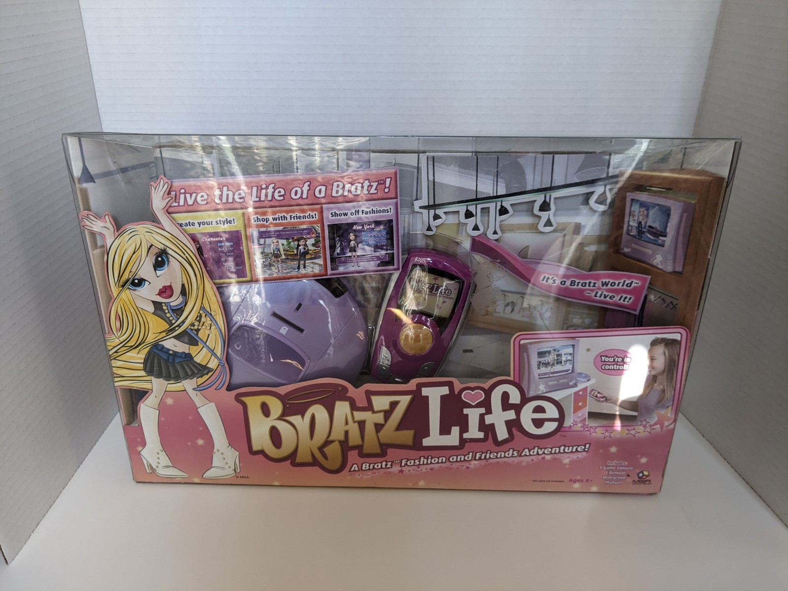 Rare SEALED Bratz Life Interactive DVD Game Console Fashion & Friends Adventure