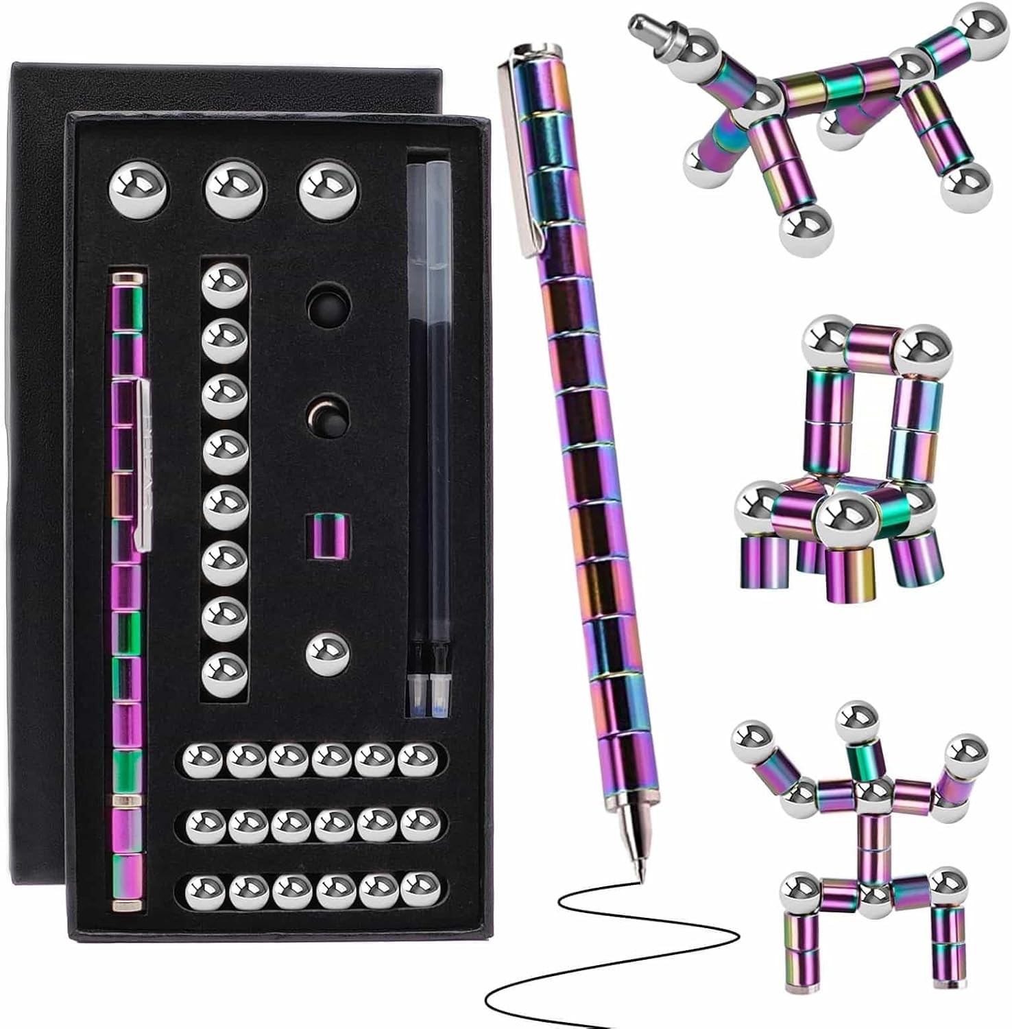 Fidget Pen Gifts For Teenage Girls - Magnetic Pen Cool Gadgets Teen Boys Gift Id