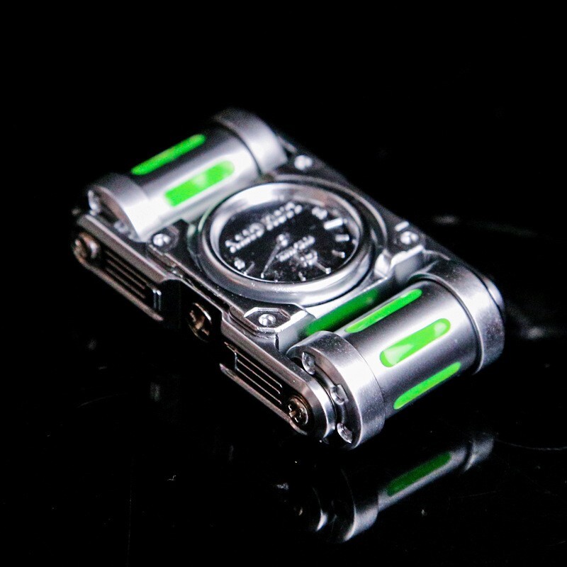 Luminous Punk Fidget Toy EDC Metal Fidget Spinner Stress Relief Toy Cool Gadget
