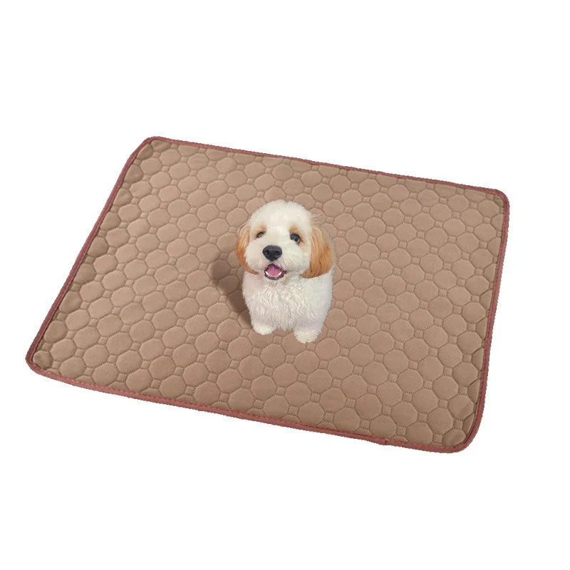 Coffee Pet Pee Pad, Reusable Dog & Cat Mat, Absorbent Sofa/Car Seat Protector