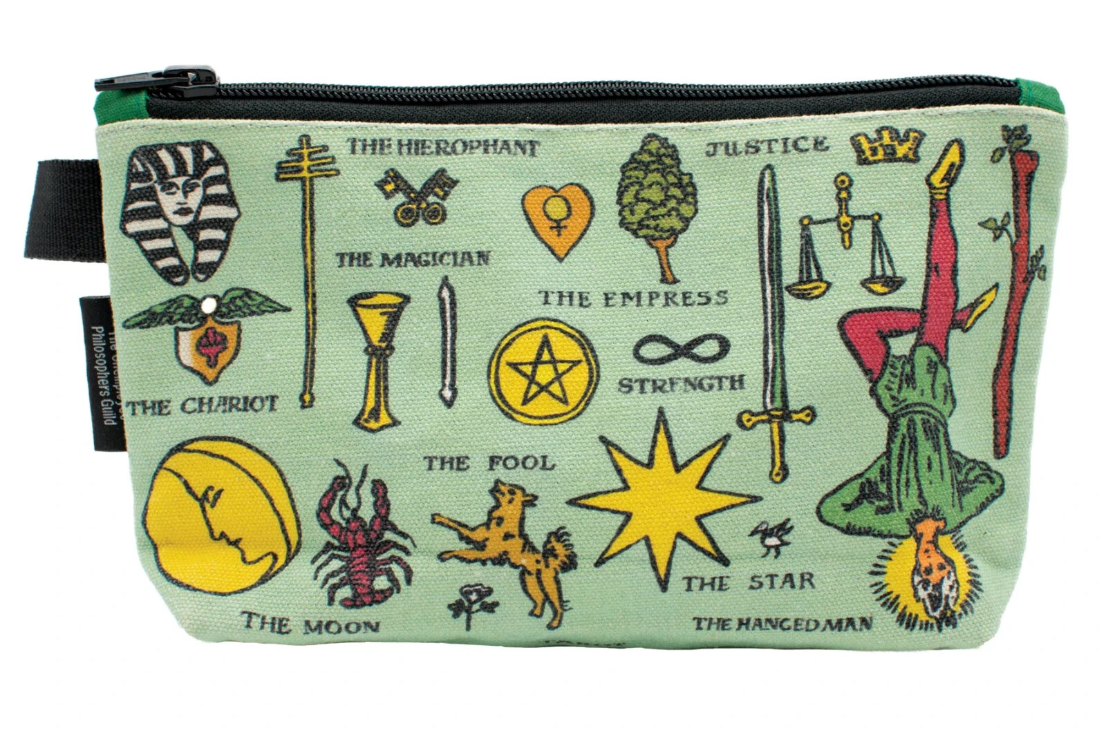 Tarot Makeup Bag Cosmetic Travel Fortune Teller Psychic Witch Gypsy Unique Gift