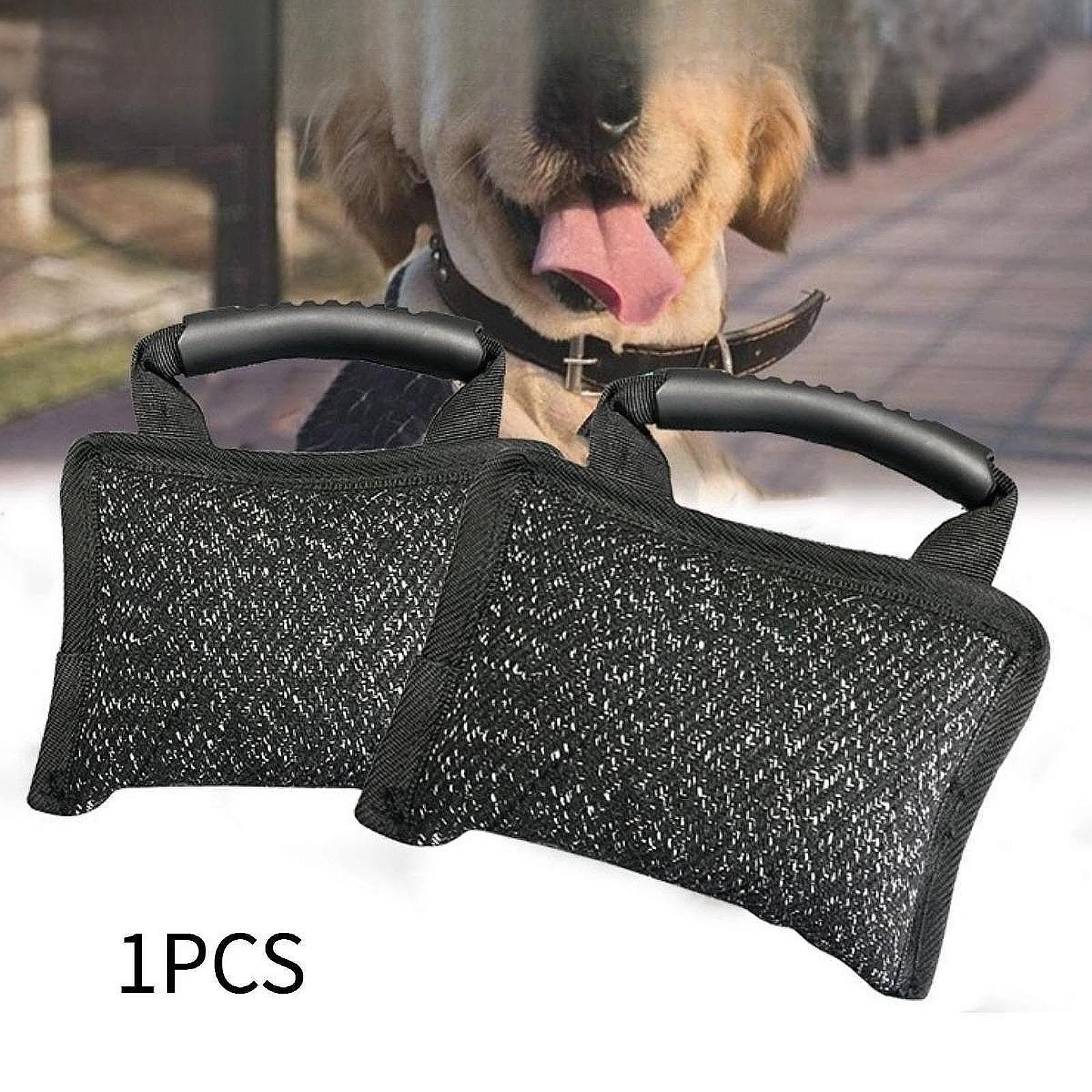 Dog Bite Pillow Biting Toy Durability Accessories Pet Supplies with Handle