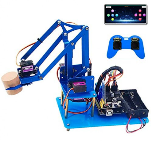 KEYESTUDIO Robot Arm Starter Kit for Arduino,4DOF Electronic Coding B