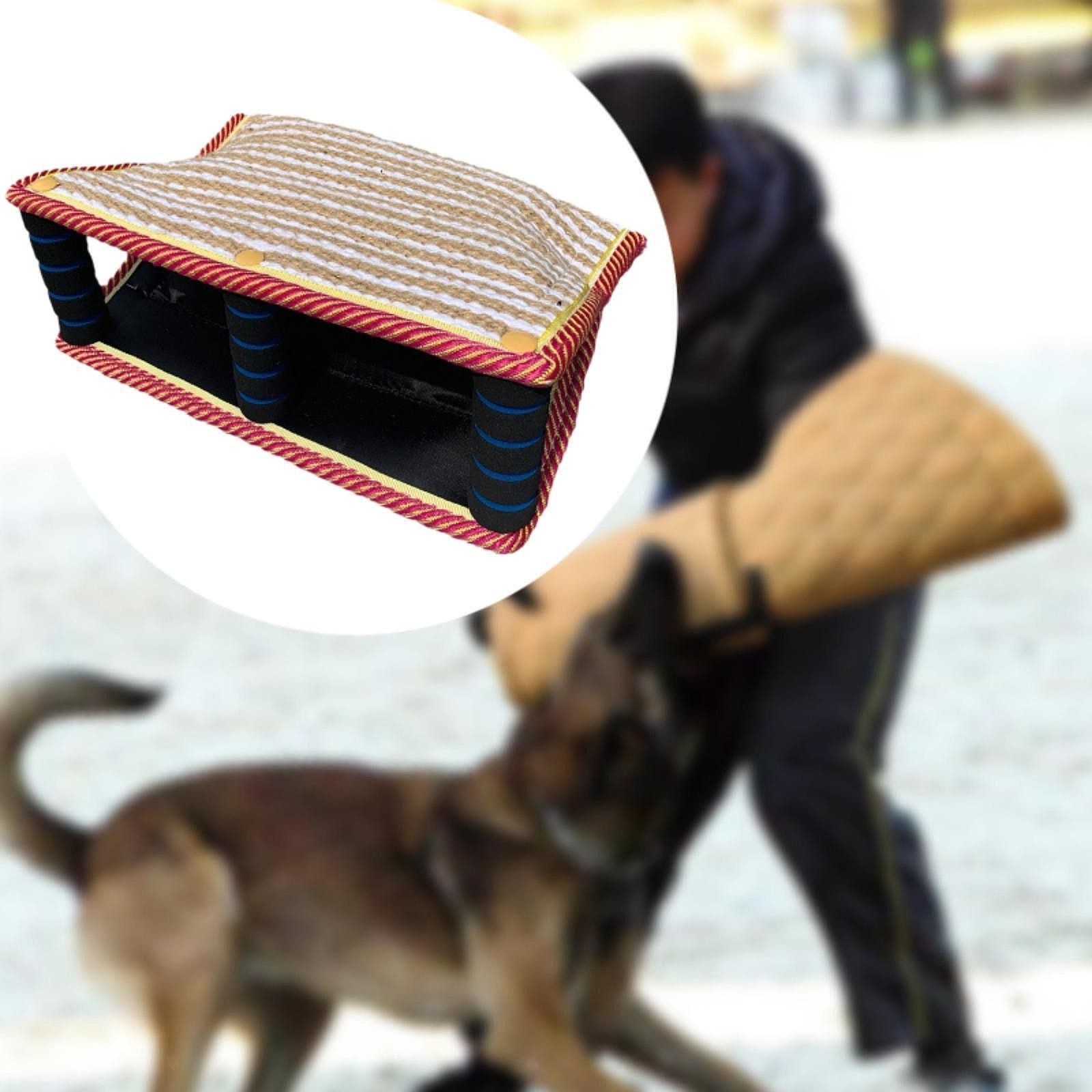 Dog Bite Pillow Training Sleeve Bite Resistant Dog Training Toy Interactive Toy