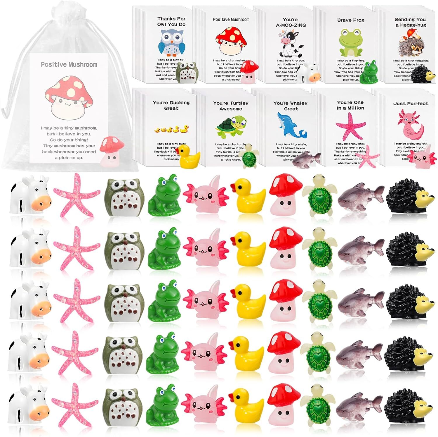 Employee Appreciation Gifts Set with Inspirational Note Cards