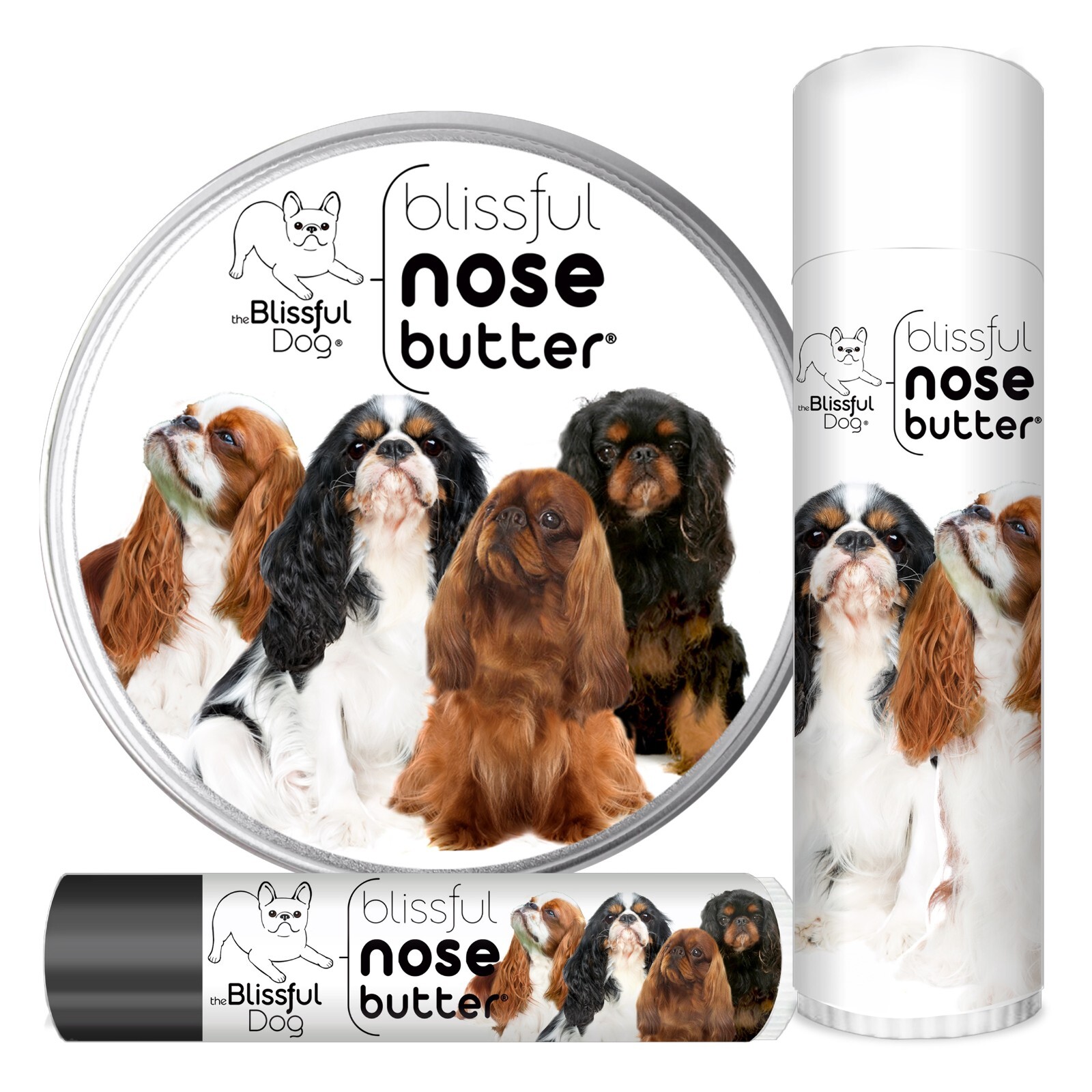 English Toy Spaniel Nose Butter | Herbal Balm Moisturizes Your Dog's Dry Nose