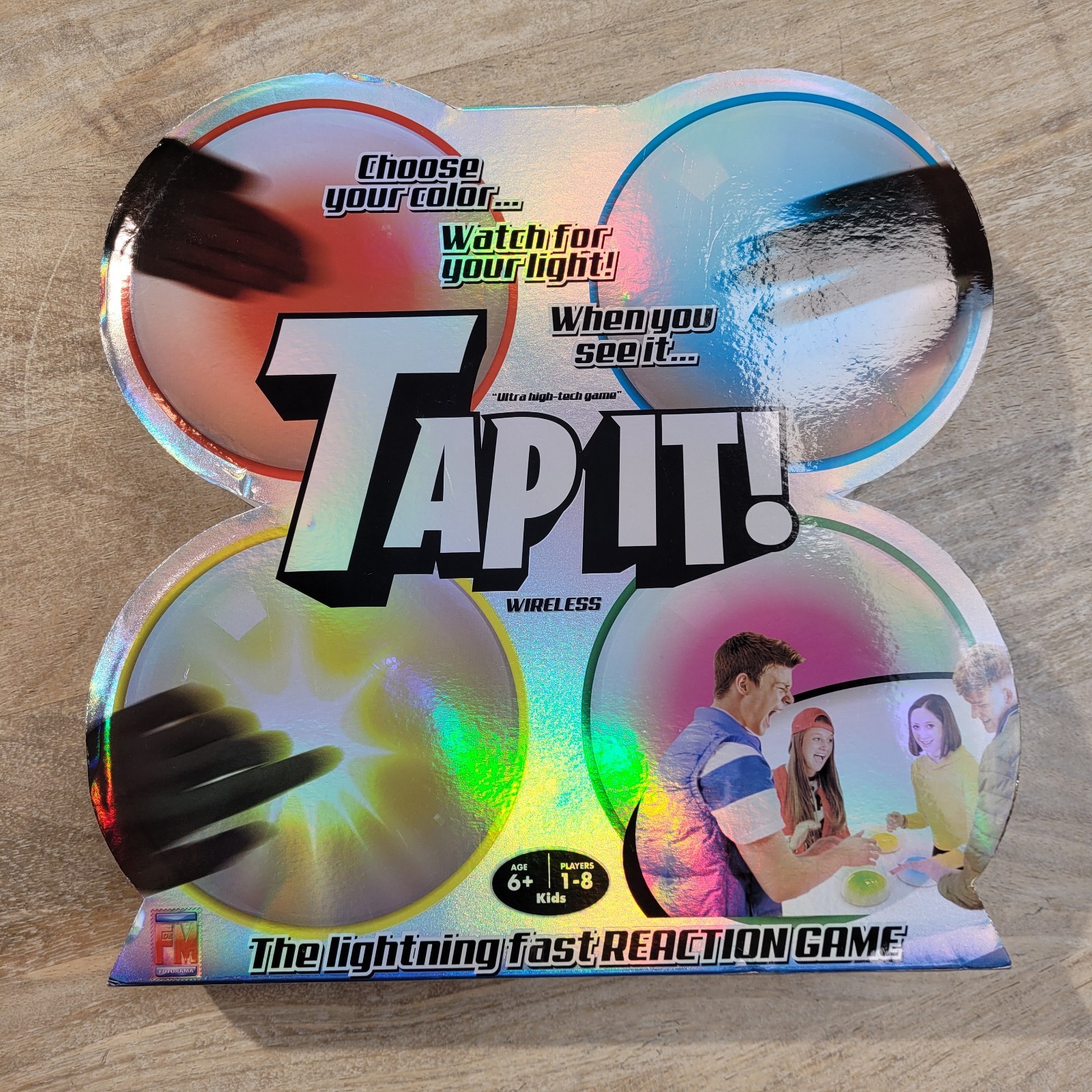 Fotorama Tap It Wireless Ultra High-Tech Pod , 4 Fun Games in One, Develop... 