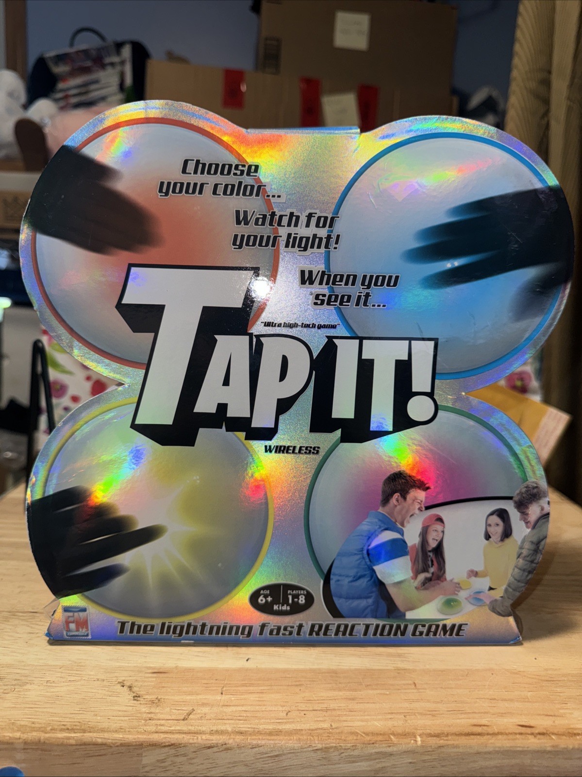 Fotorama Tap It Wireless Ultra High-Tech Pod Game. 4 Fun Games in One.  New