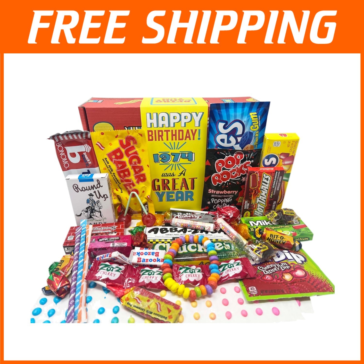 Unique Gift for 51  Old - Candy Time Capsule