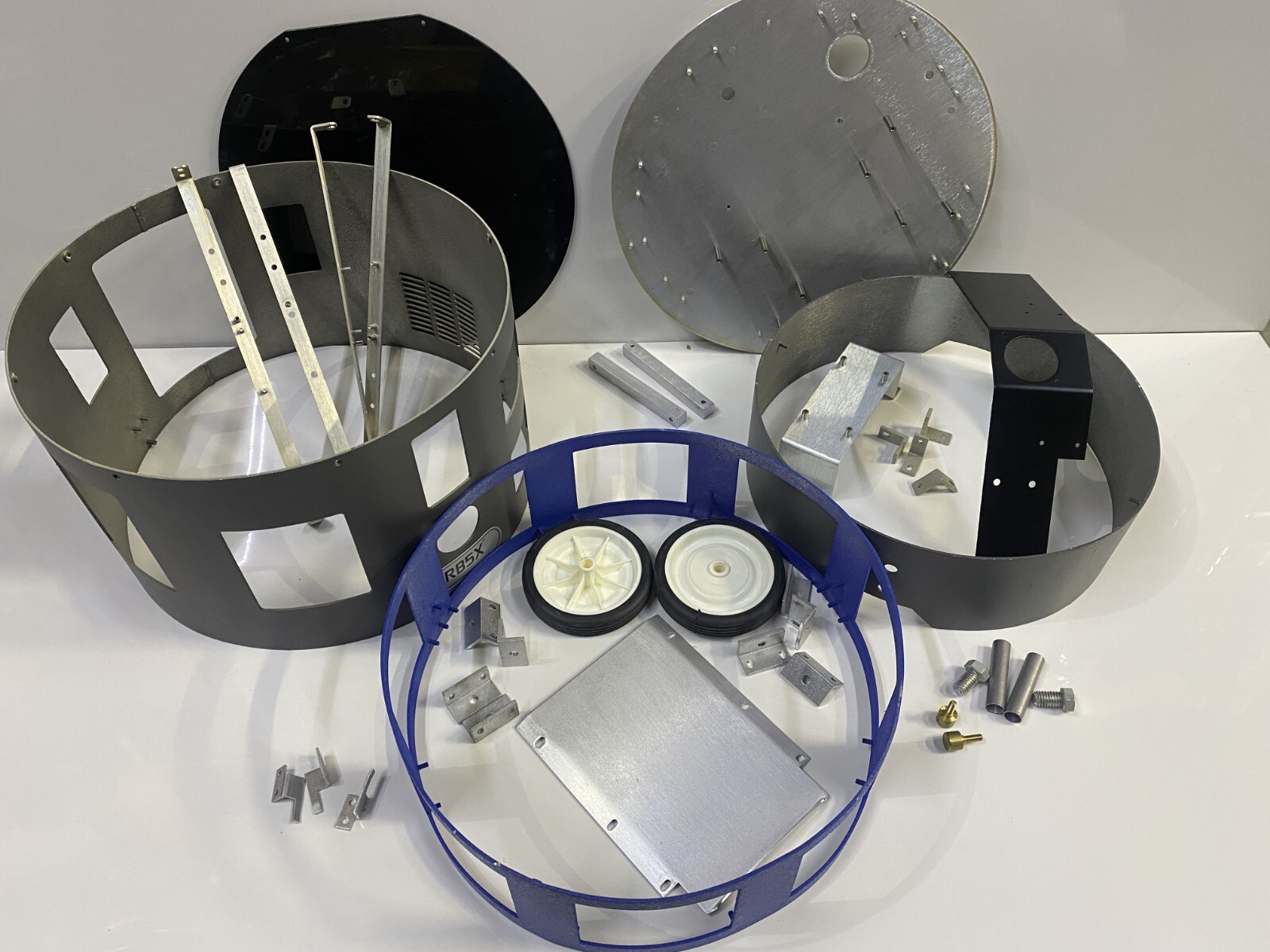 A kit of the remaining new old stock RB5X robot from the 1980's RB robot company