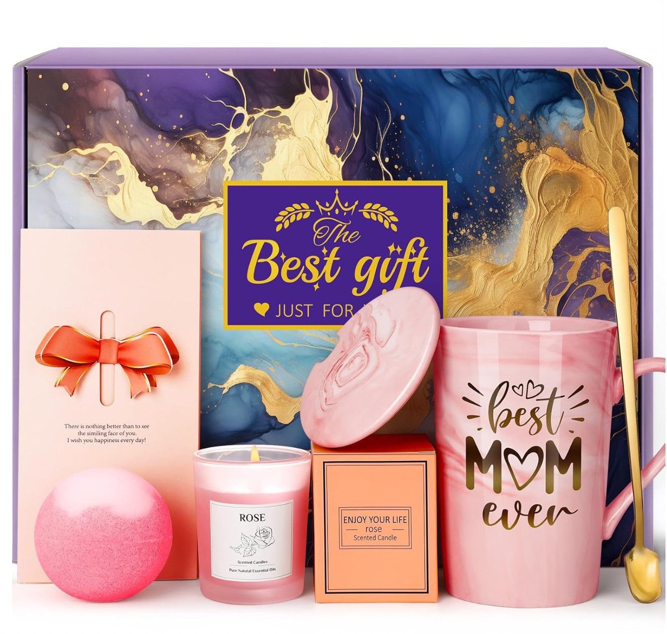 Christmas Gifts for Mom from Daughter Unique Mom Gifts Baskets, Birthday Gifts