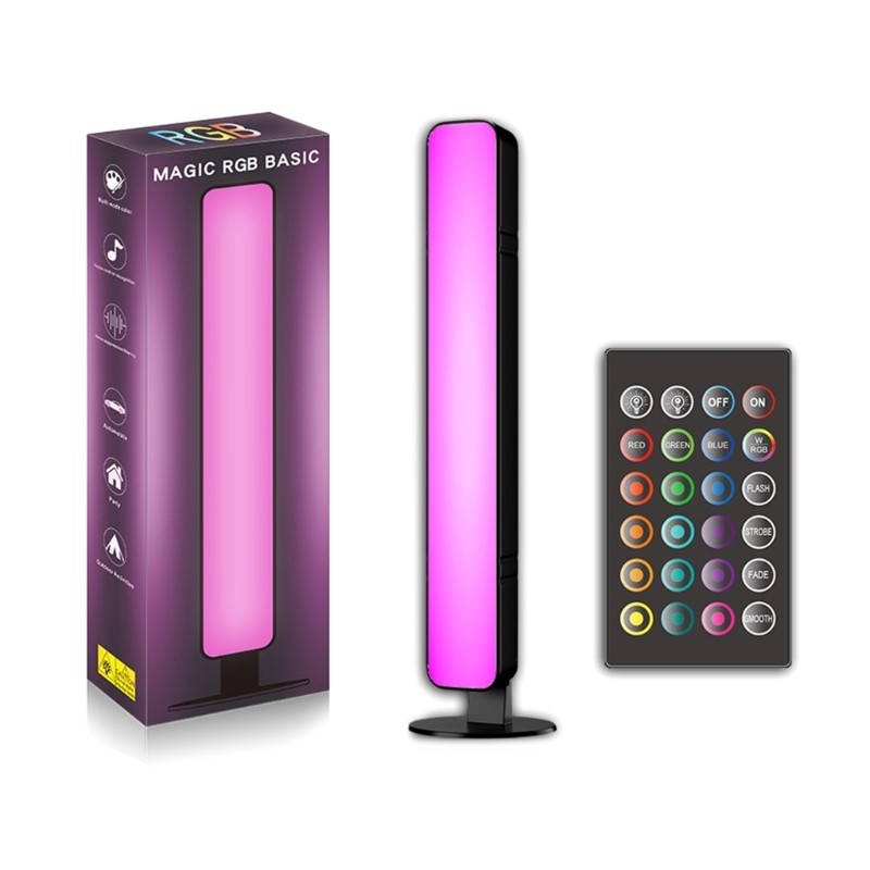 Interactives LED Light Bar for Desktop Gaming Studios Mood Lighting Accessory