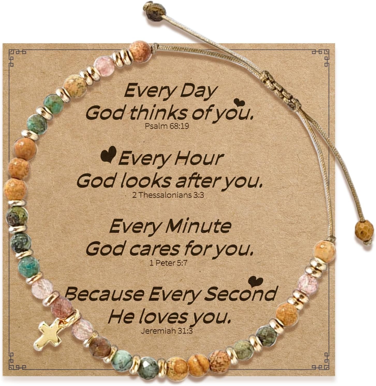 Christian Gifts for Women, Cross Bracelet, Christian Gifts, Inspirational Gifts