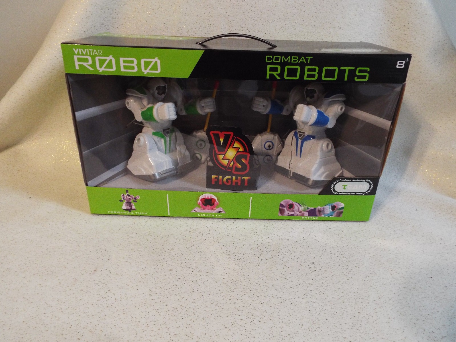 NEW REMOTE CONTROLLED FIGHTING ROBOTS HAS SCIENCE TECHNOLOGY   AGES 8+ TO ADULTS