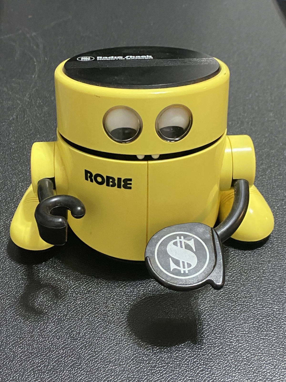 Vintage Robie The Robot Radio Shack Robotic Banker Coin Bank
